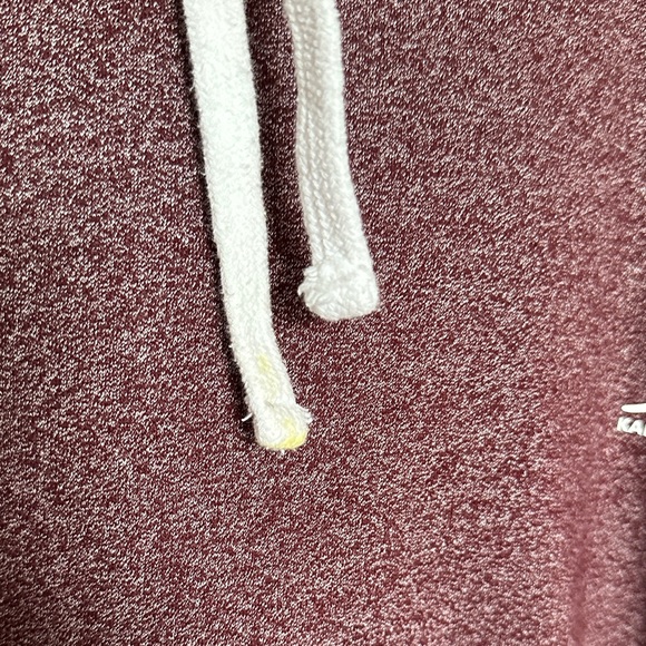 2 Kangol Two-Tone Maroon and Gray Pullover Hoodies - Picture 10 of 10